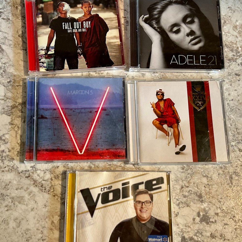 Set of 5 CDs